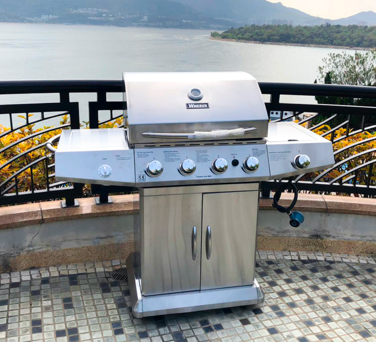 BBQ Gas Pit