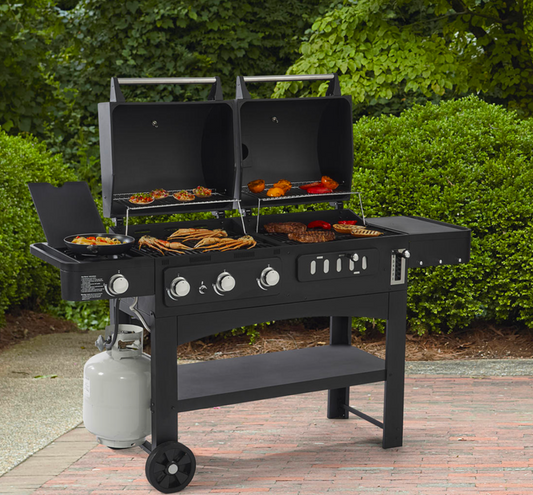 BBQ Gas/ Charcoal Pit